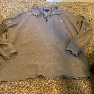 Polo Ralph Lauren 3xlt tall grey long sleeve sweater